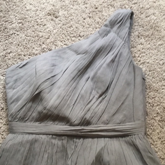 J. Crew Kylie one-shoulder bridesmaid’s dress - Picture 3 of 8